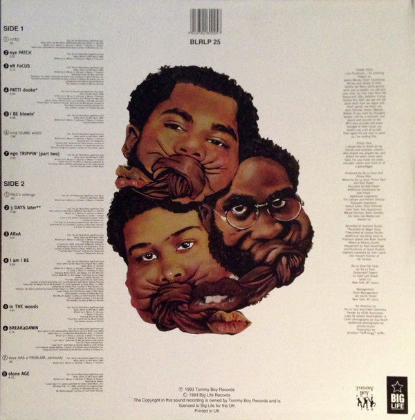 De La Soul : Buhlōōne Mind State (LP, Album)