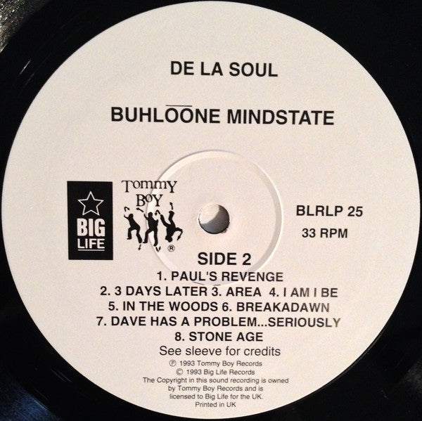 De La Soul : Buhlōōne Mind State (LP, Album)