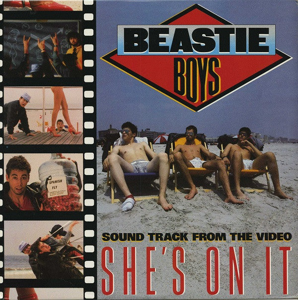 Beastie Boys : She's On It (12", Single, Car)