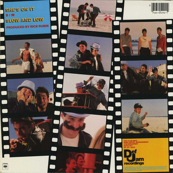 Beastie Boys : She's On It (12", Single, Car)