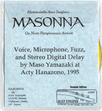 Masonna : Destructive Microphone (5", Ltd, RP, Yel)