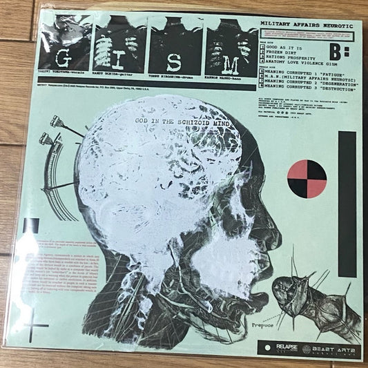 G.I.S.M. : Military Affairs Neurotic (LP, Album, Dlx, Ltd, RE, RM, Pur)