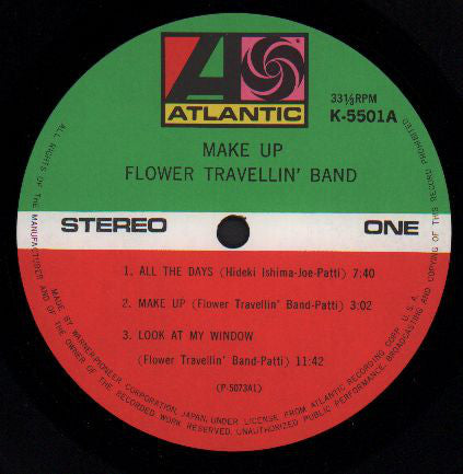 Flower Travellin' Band : Make Up (2xLP, Album, RE)