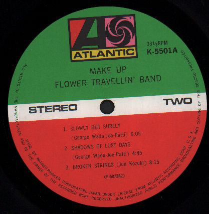 Flower Travellin' Band : Make Up (2xLP, Album, RE)