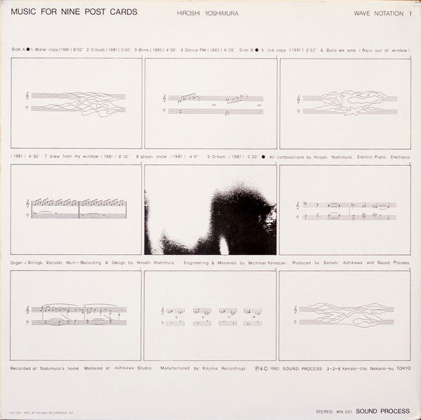 Hiroshi Yoshimura : Music For Nine Post Cards (LP, Album)