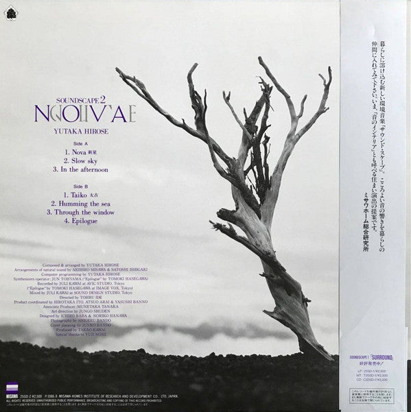 Yutaka Hirose : Soundscape 2: Nova (LP, Album)