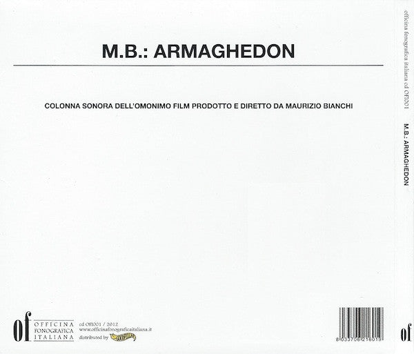 M.B.* : Armaghedon (CD, Album, RE, RM)