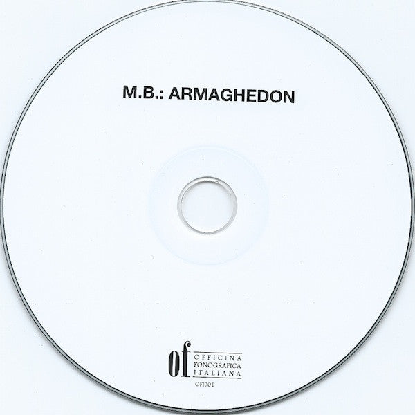 M.B.* : Armaghedon (CD, Album, RE, RM)