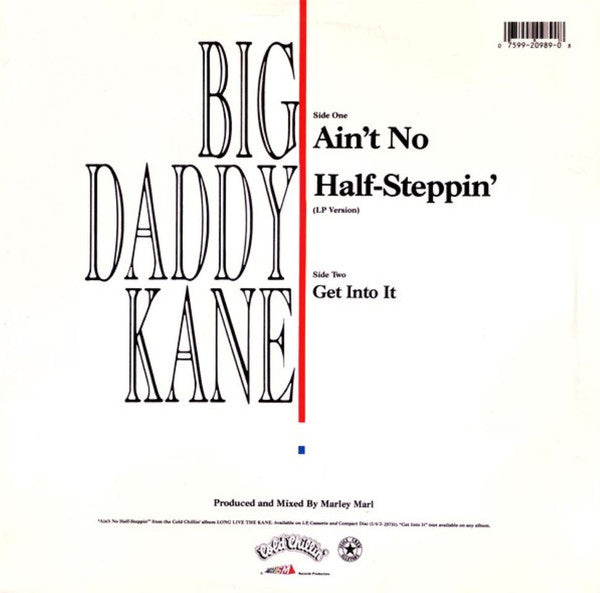 Big Daddy Kane : Ain't No Half-Steppin' (12", Maxi)