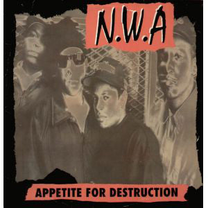 N.W.A* : Appetite For Destruction (12", Single)