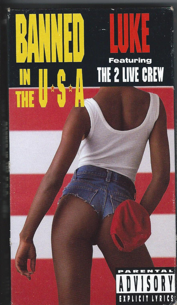 Luke Featuring The 2 Live Crew : Banned In The U.S.A. (VHS, NTSC)